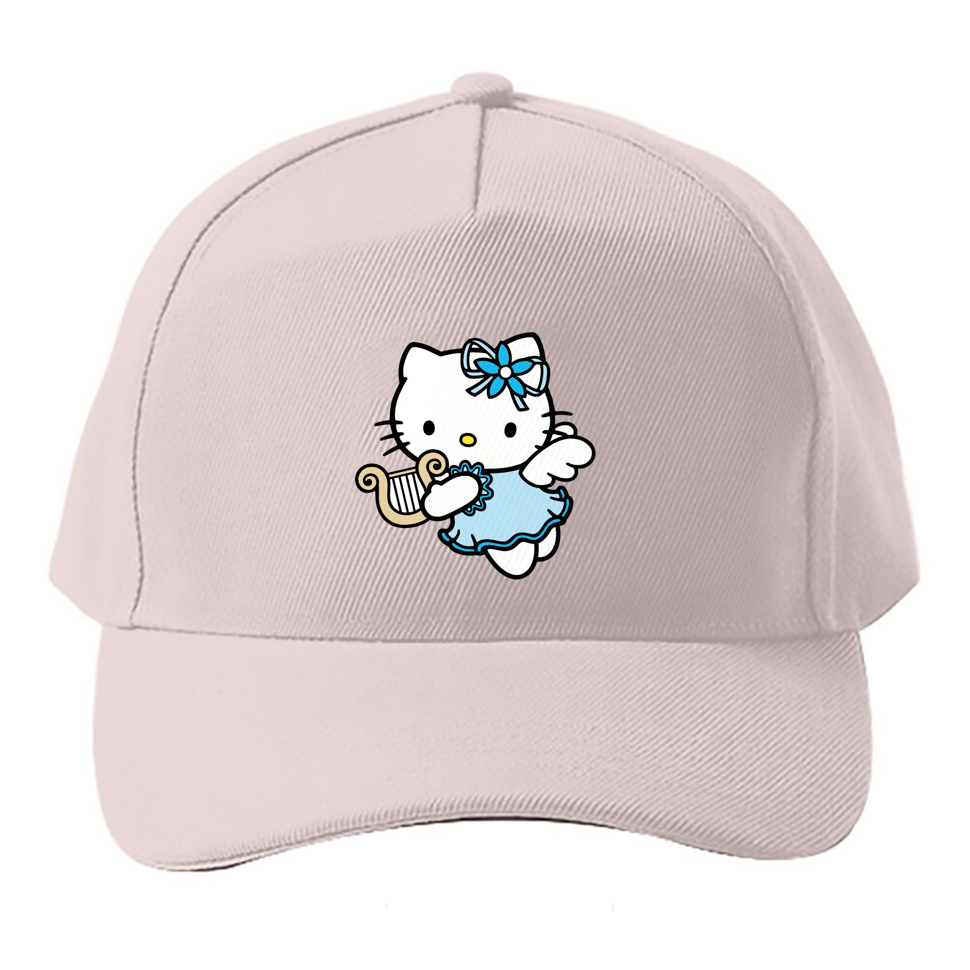 （画像用） Hello Kitty ハローキティ ベースボールキャップ 綿100％ 男女兼用 帽子 スポーツ